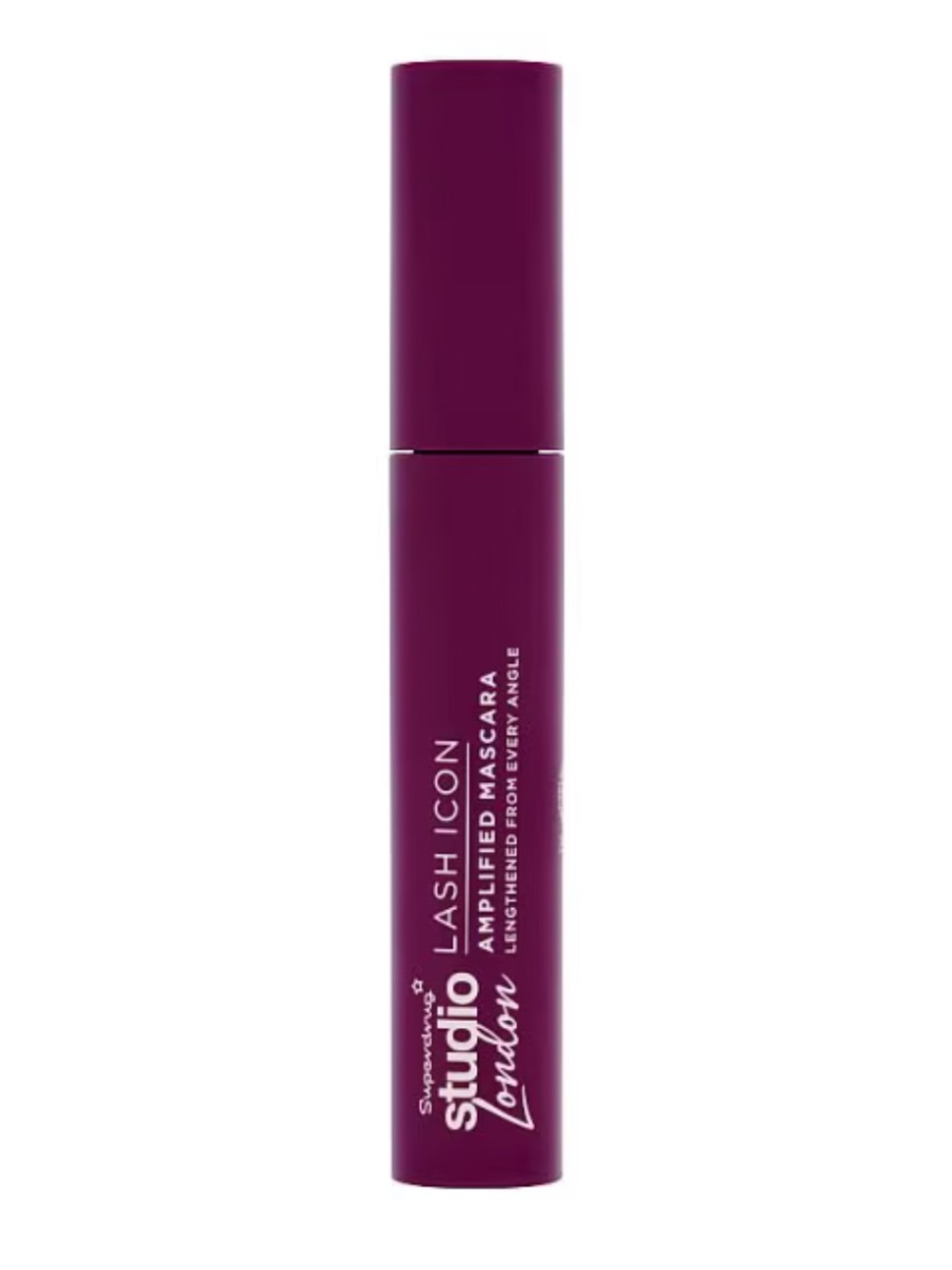 Studio London Lash Icon Amplified Mascara burgundy makeup